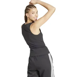 Essentials Linear Slim Cotton Damen T-Shirt
