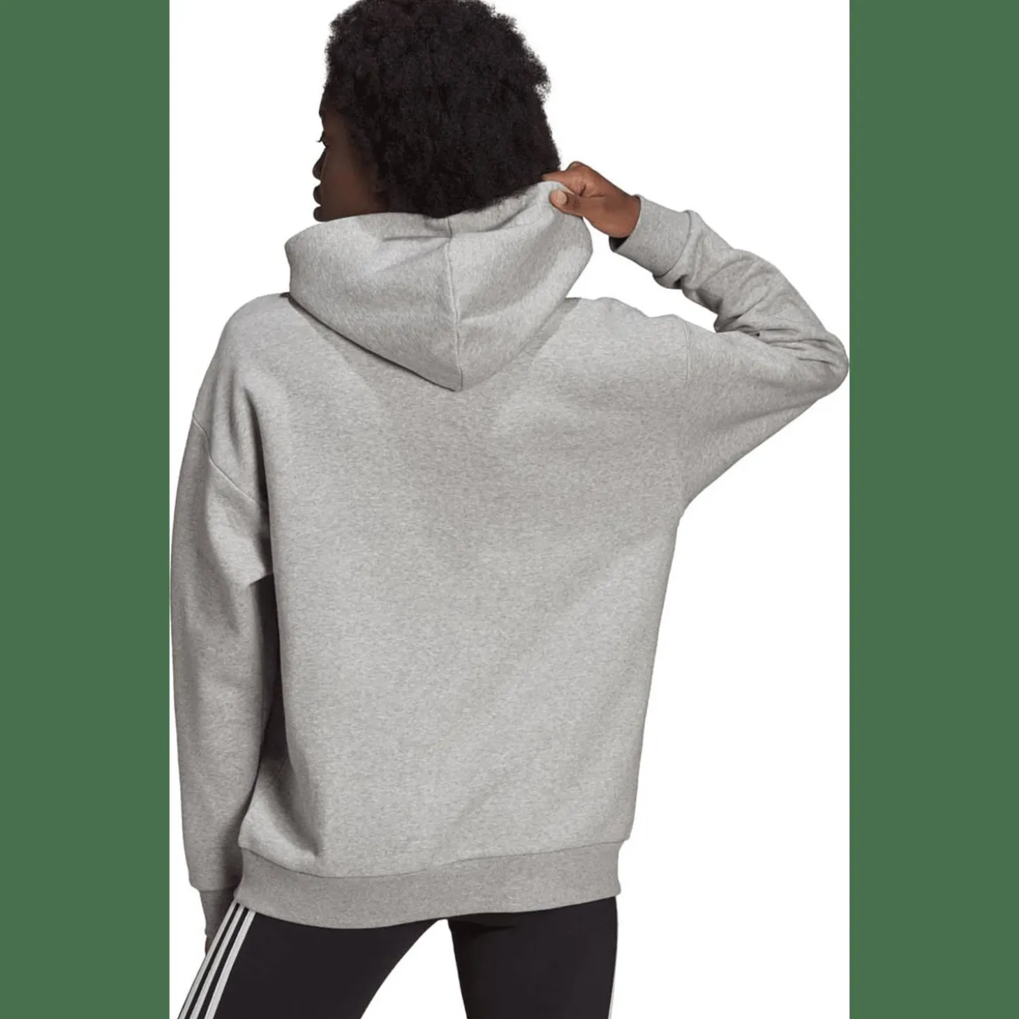 Essentials Logo Boyfriend Fleece Hoodie Damen Kapuzensweater