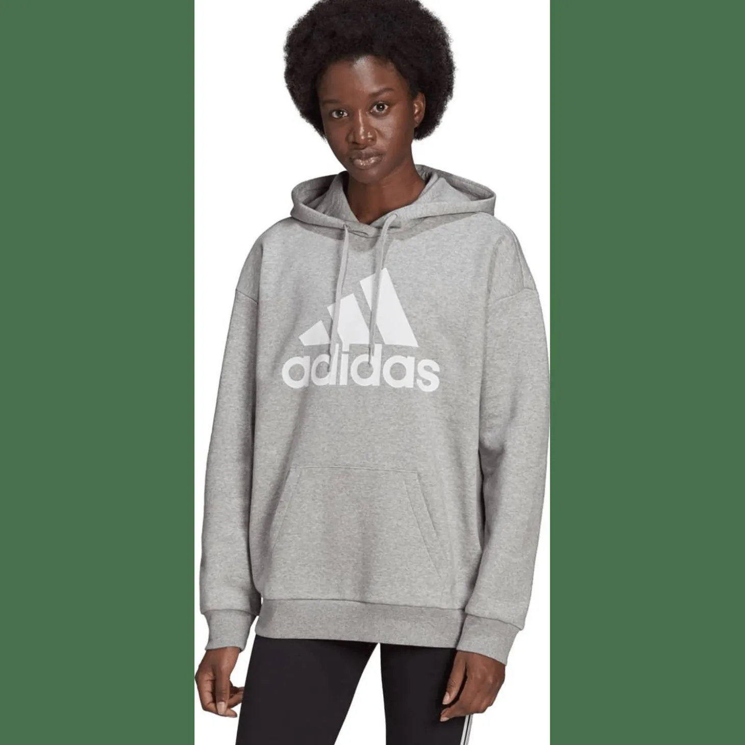 Essentials Logo Boyfriend Fleece Hoodie Damen Kapuzensweater