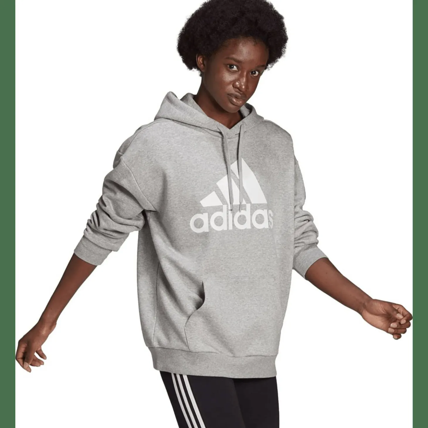 Essentials Logo Boyfriend Fleece Hoodie Damen Kapuzensweater