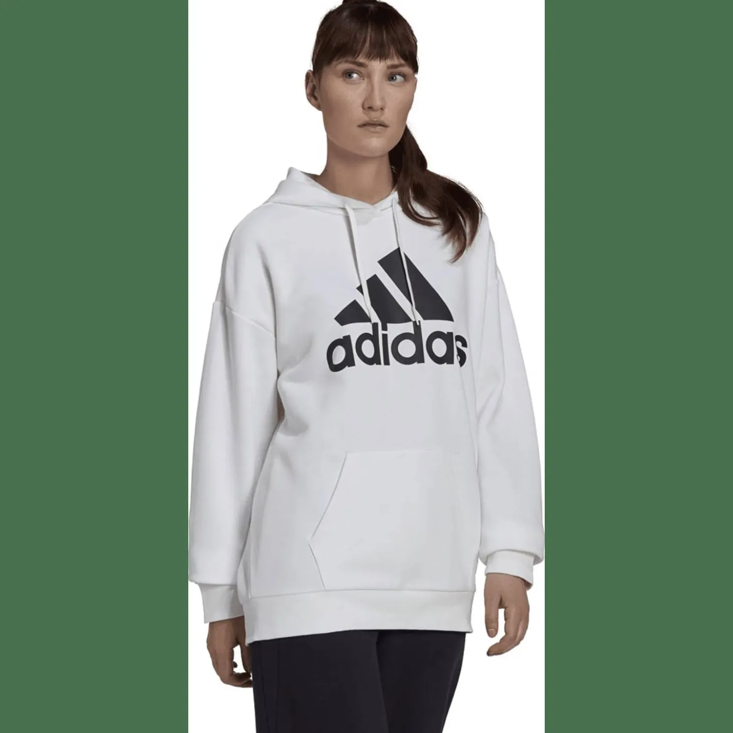 Essentials Logo Boyfriend Fleece Hoodie Damen Kapuzensweater