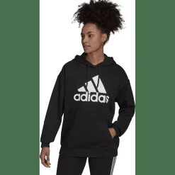 Essentials Logo Boyfriend Fleece Hoodie Damen Kapuzensweater
