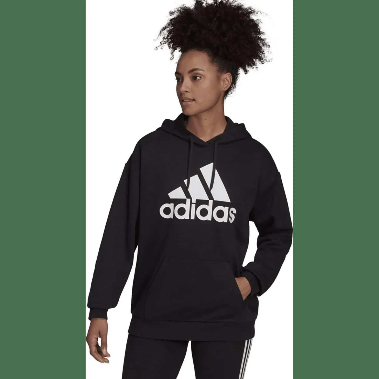 Essentials Logo Boyfriend Fleece Hoodie Damen Kapuzensweater