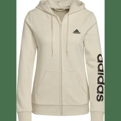 Essentials Logo Kapuzenjacke Damen Kapuzensweater