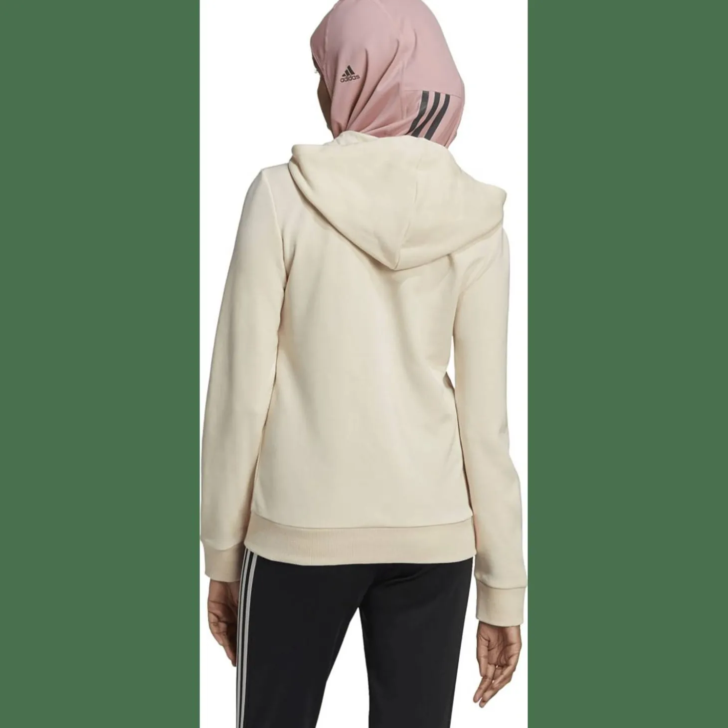 Essentials Logo Kapuzenjacke Damen Kapuzensweater