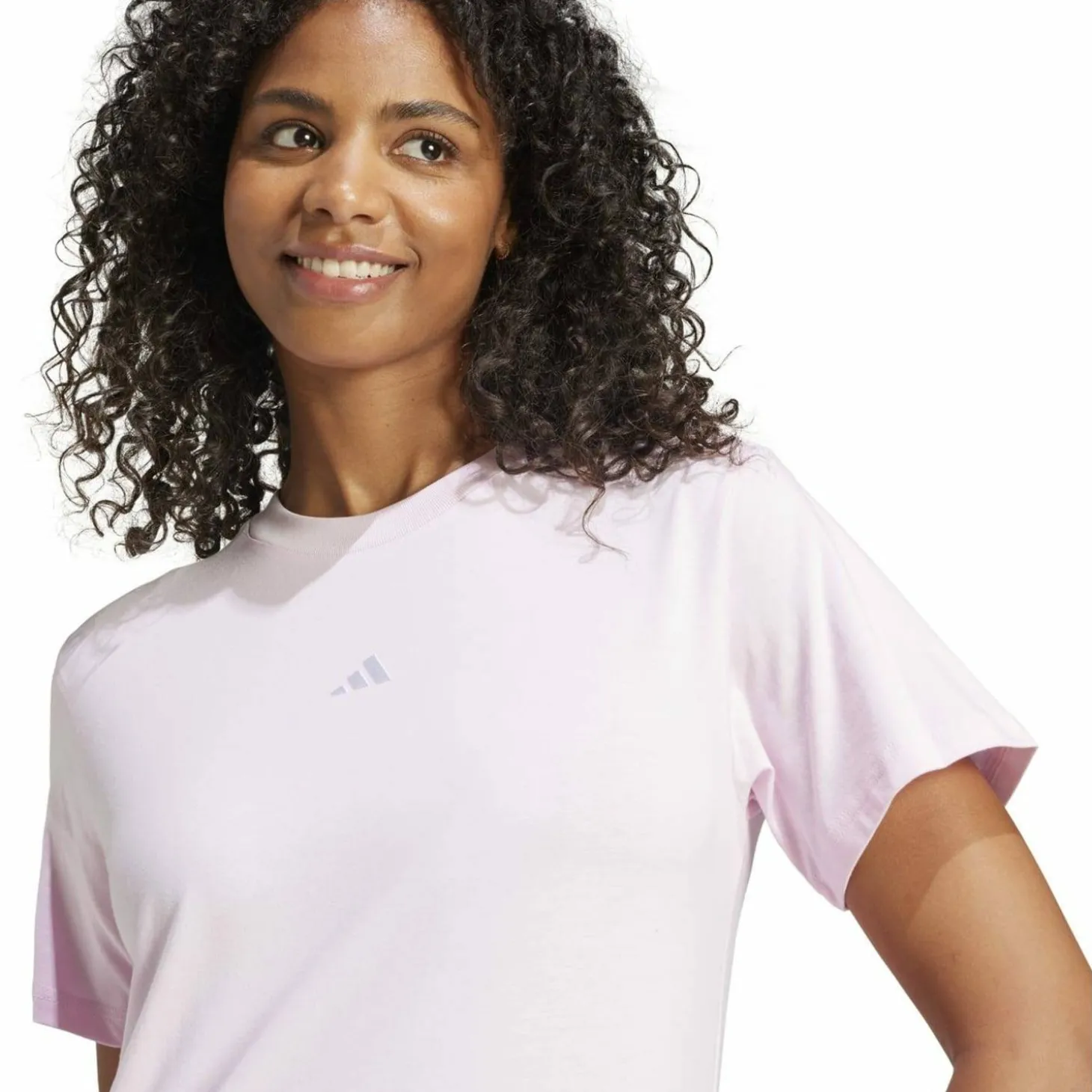 Essentials Small Logo Cotton Damen T-Shirt