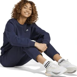 Essentials Small Logo Feel Cozy Open Hem Damen Hose