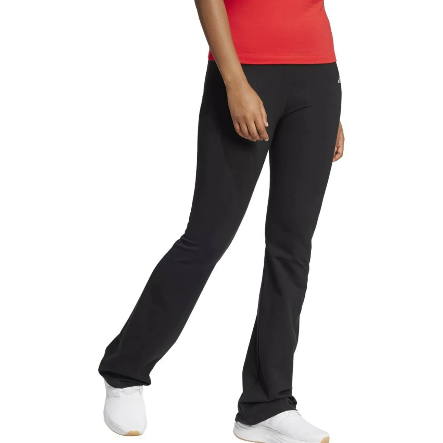 Essentials Small Logo Flared Damen Strumpfhose