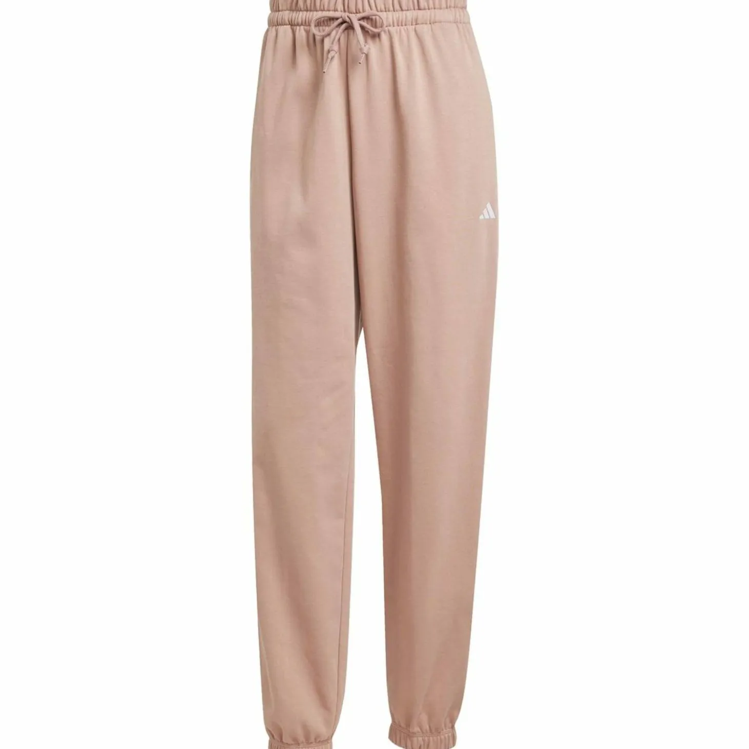 Essentials Small Logo French Terry Cuffed Damen Hose