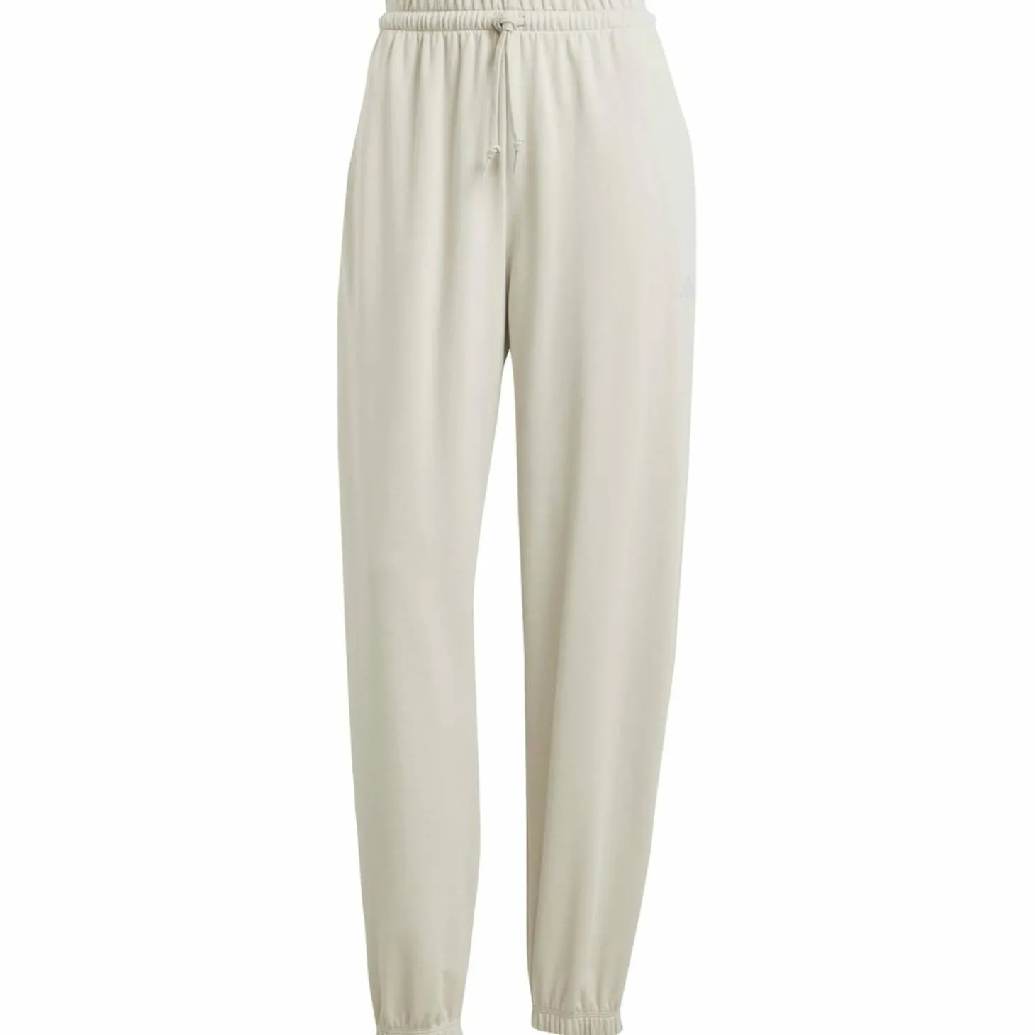 Essentials Small Logo French Terry Cuffed Damen Hose