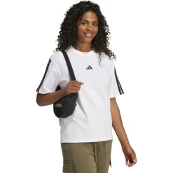 Essentials 3-Streifen Boyfriend Damen T-Shirt