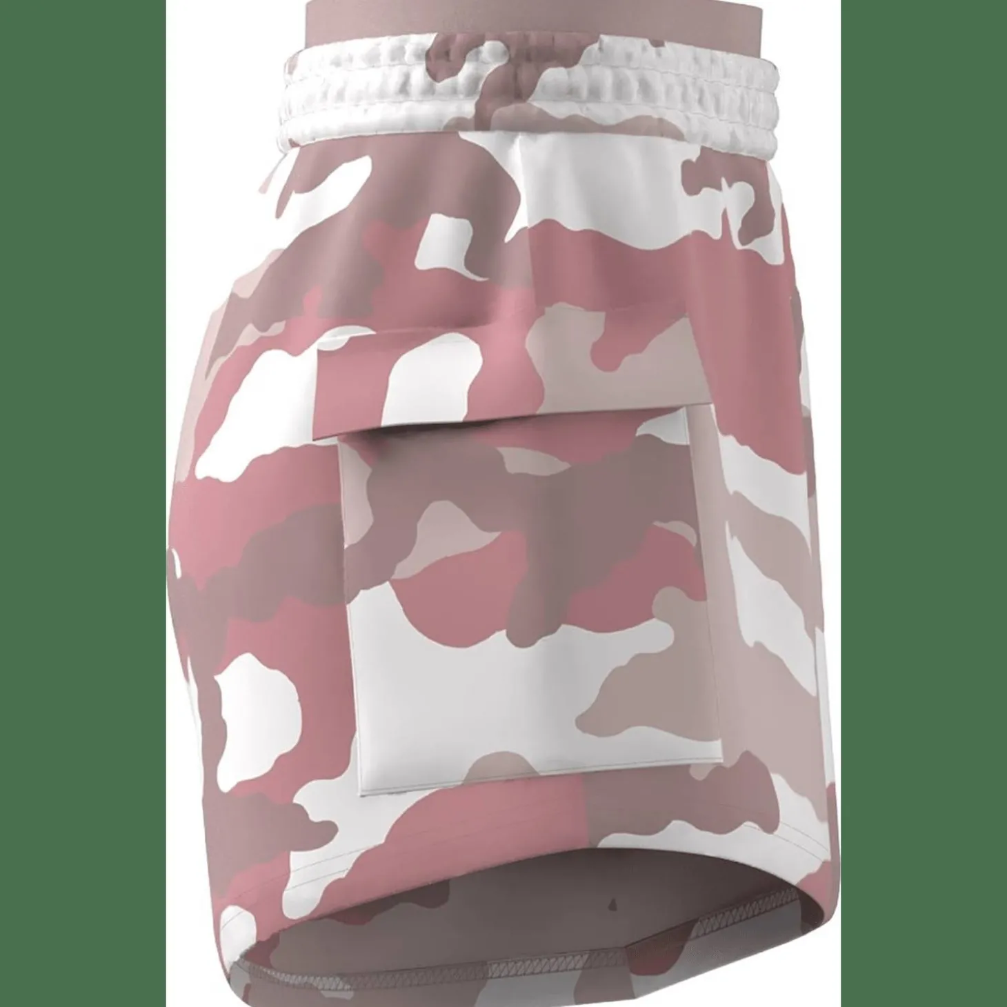 Essentials 3-Streifen Camo-Print Cargoshorts Damen Shorts
