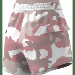 Essentials 3-Streifen Camo-Print Cargoshorts Damen Shorts