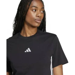 Essentials 3-Streifen Cotton Damen T-Shirt