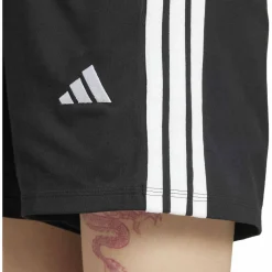 Essentials 3-Streifen Cotton Damen Shorts