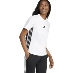 Essentials 3-Streifen Cotton Damen T-Shirt