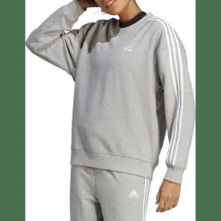 Essentials 3-Streifen Damen Sweatshirt