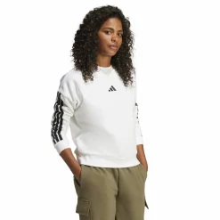 Essentials 3-Streifen Damen Sweatshirt