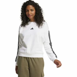 Essentials 3-Streifen Damen Sweatshirt