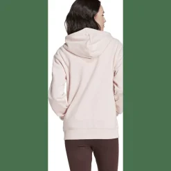 Essentials 3-Streifen French Terry Regular Damen Kapuzensweater