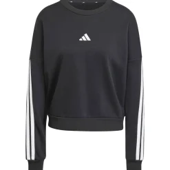 Essentials 3-Streifen French Terry Damen Sweatshirt