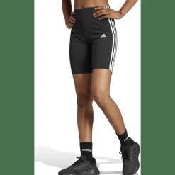 Essentials 3-Streifen kurze Tight Damen Tights