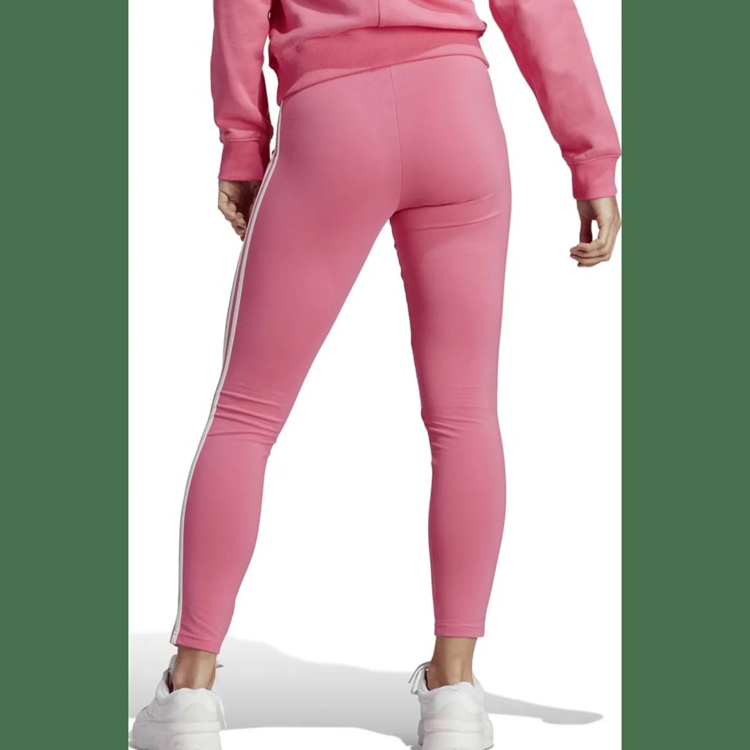 Essentials 3-Stripes High-Waisted Single Jersey Leggings Damen Tights
