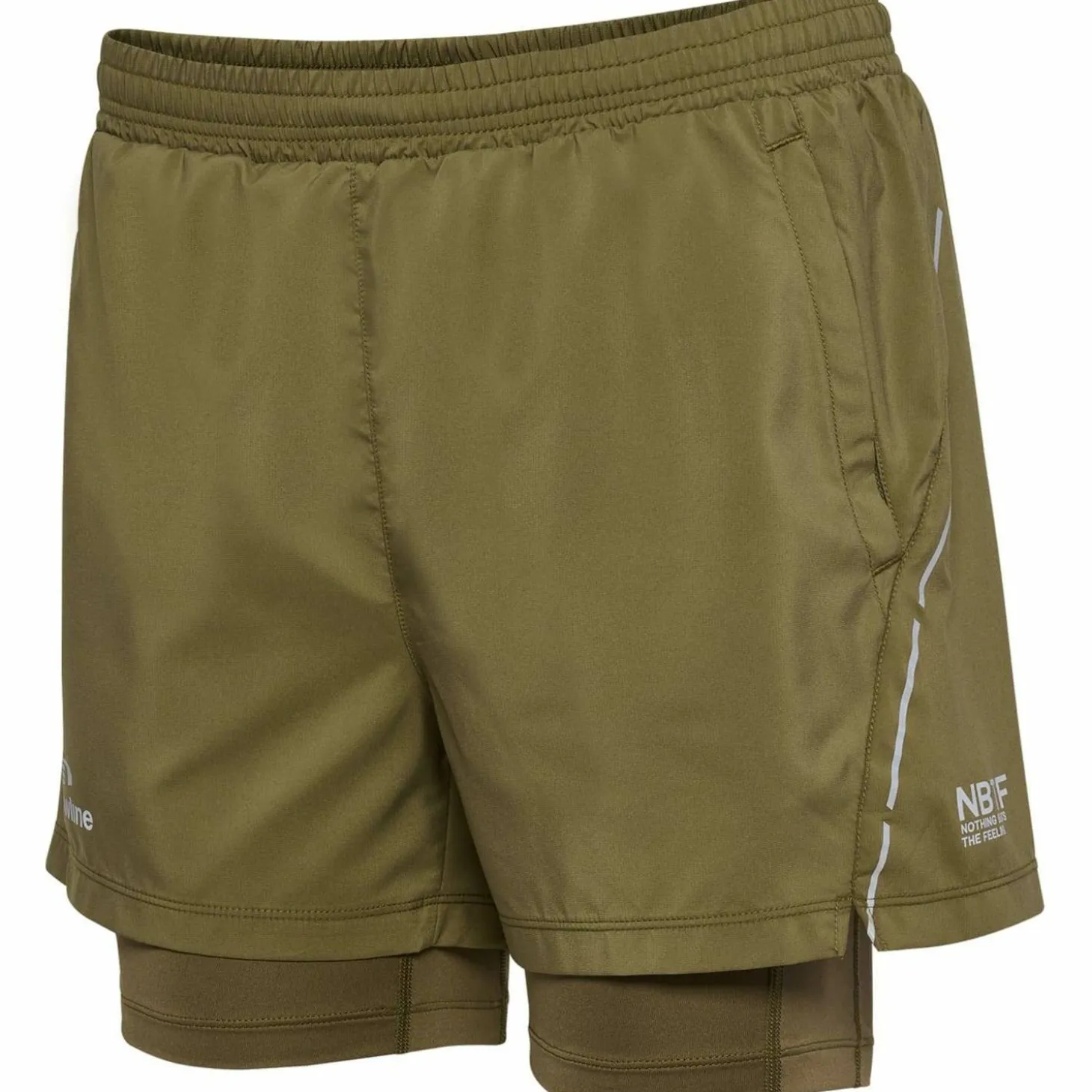 Fast 2-in-1 (Reißverschluss) Pocket Damen Shorts