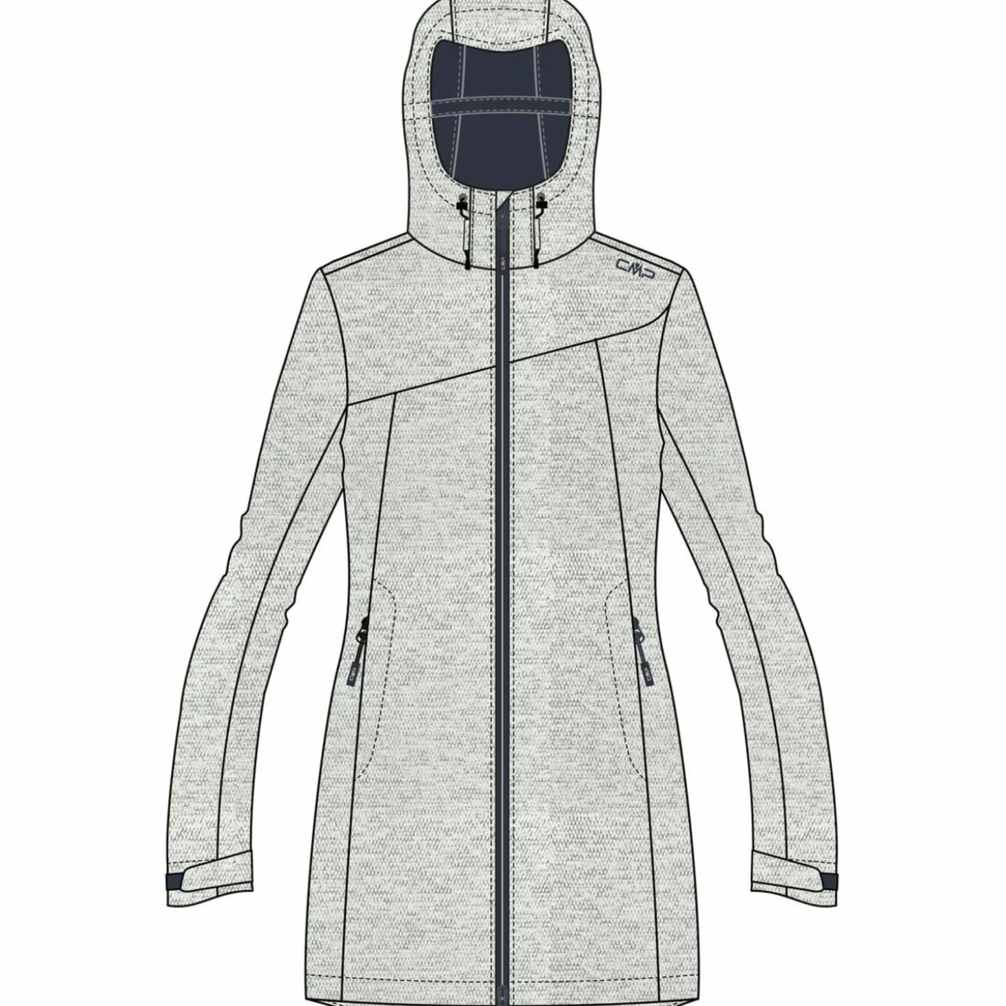 Fix Hood Damen Softshelljacke