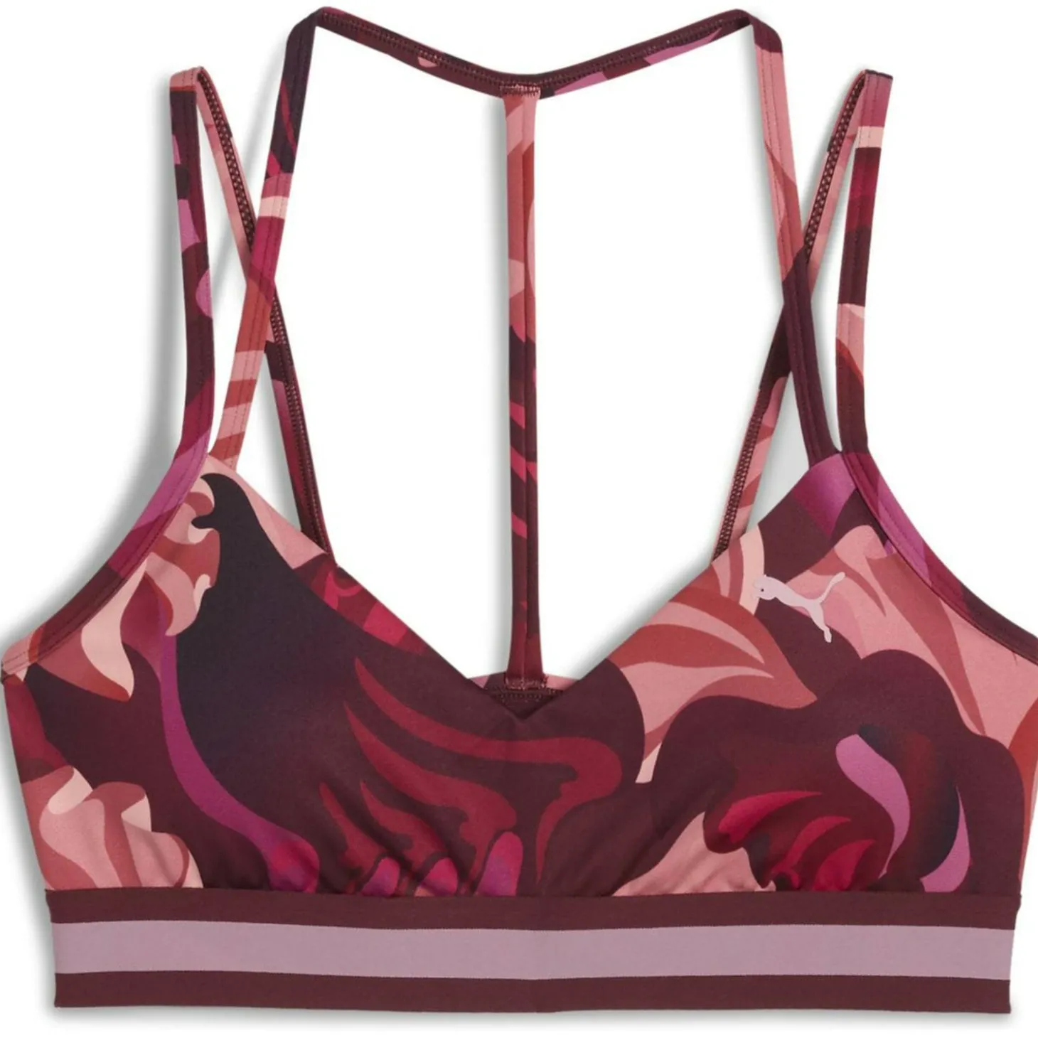 Floral Ribbon Strappy - LOW Damen Sport-BH
