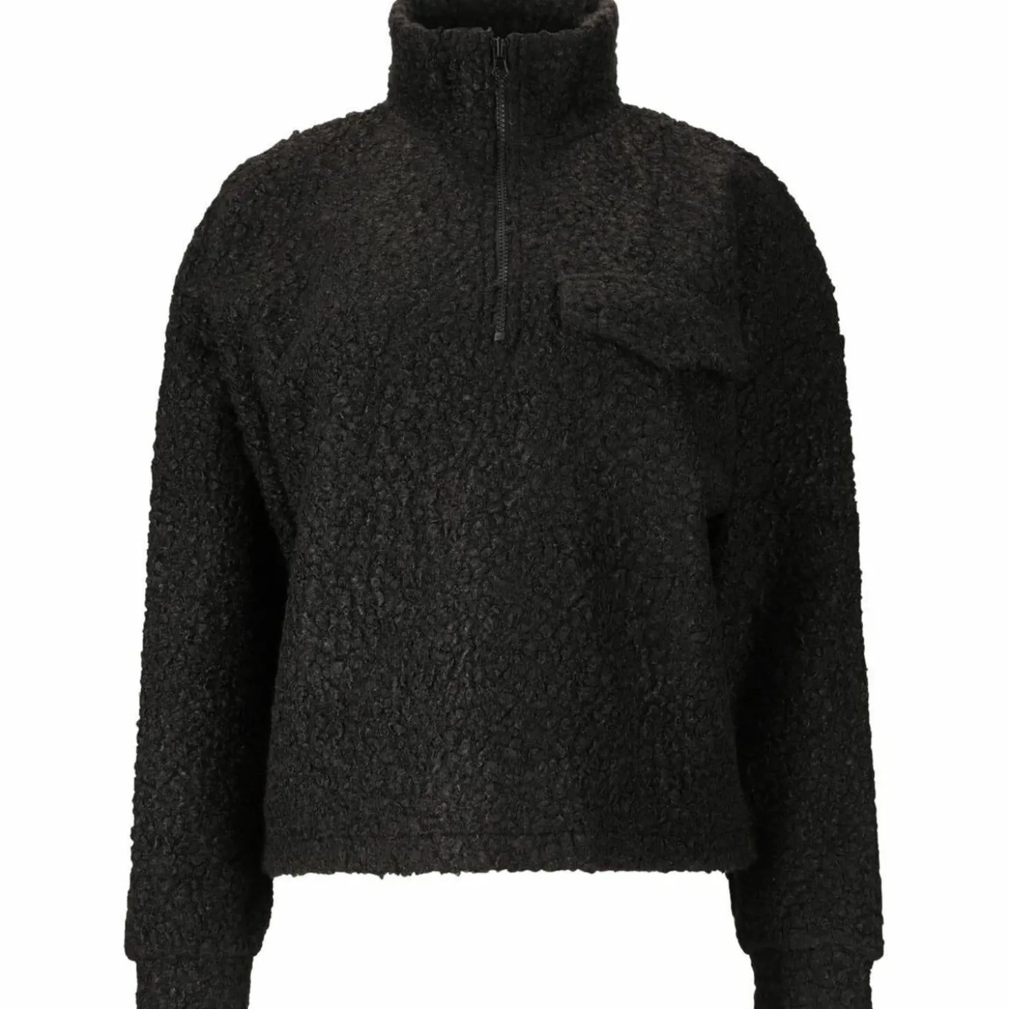 Florrie Sherpa Half Zip Damen Sweatshirt