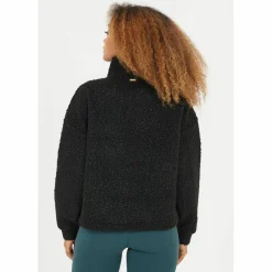 Florrie Sherpa Half Zip Damen Sweatshirt