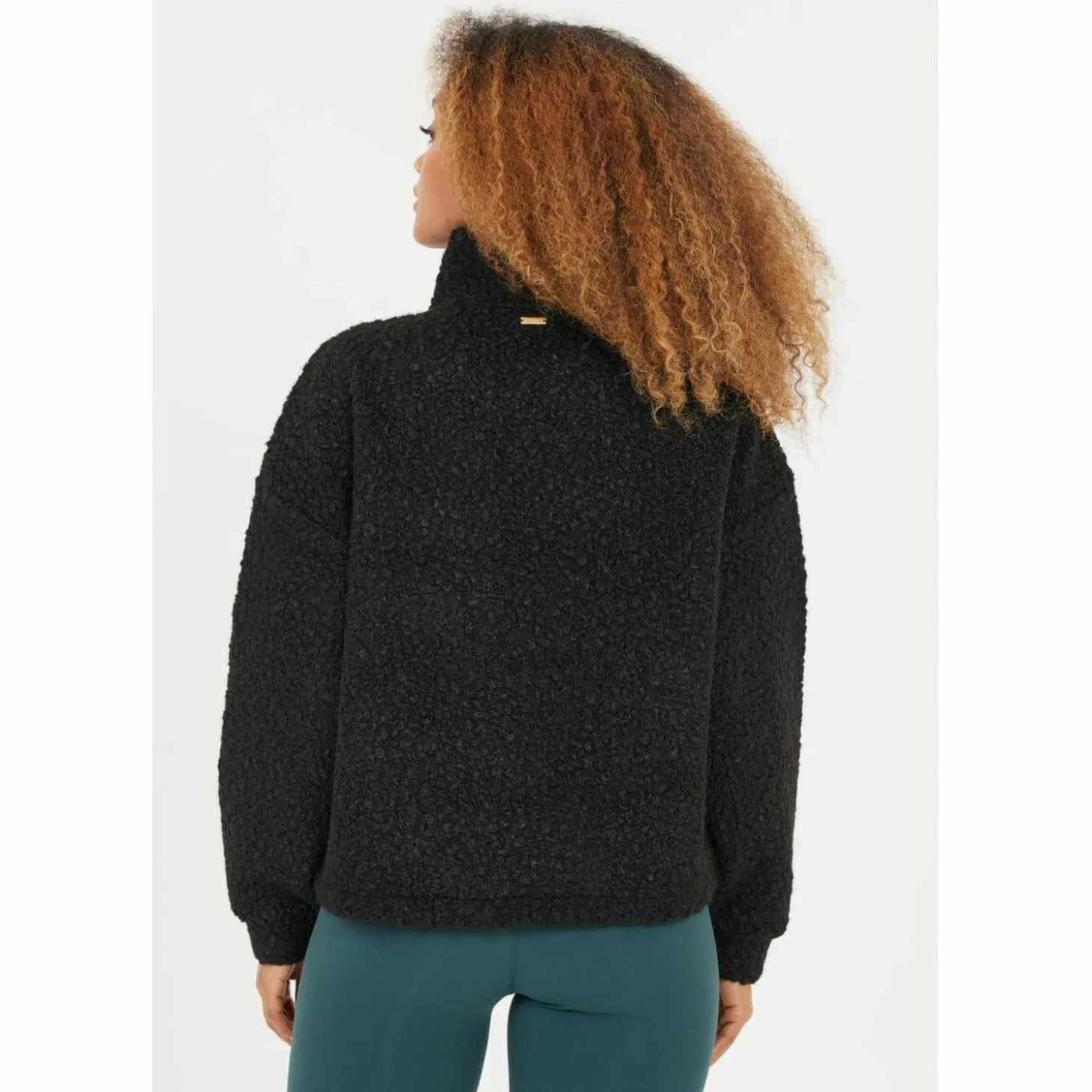 Florrie Sherpa Half Zip Damen Sweatshirt