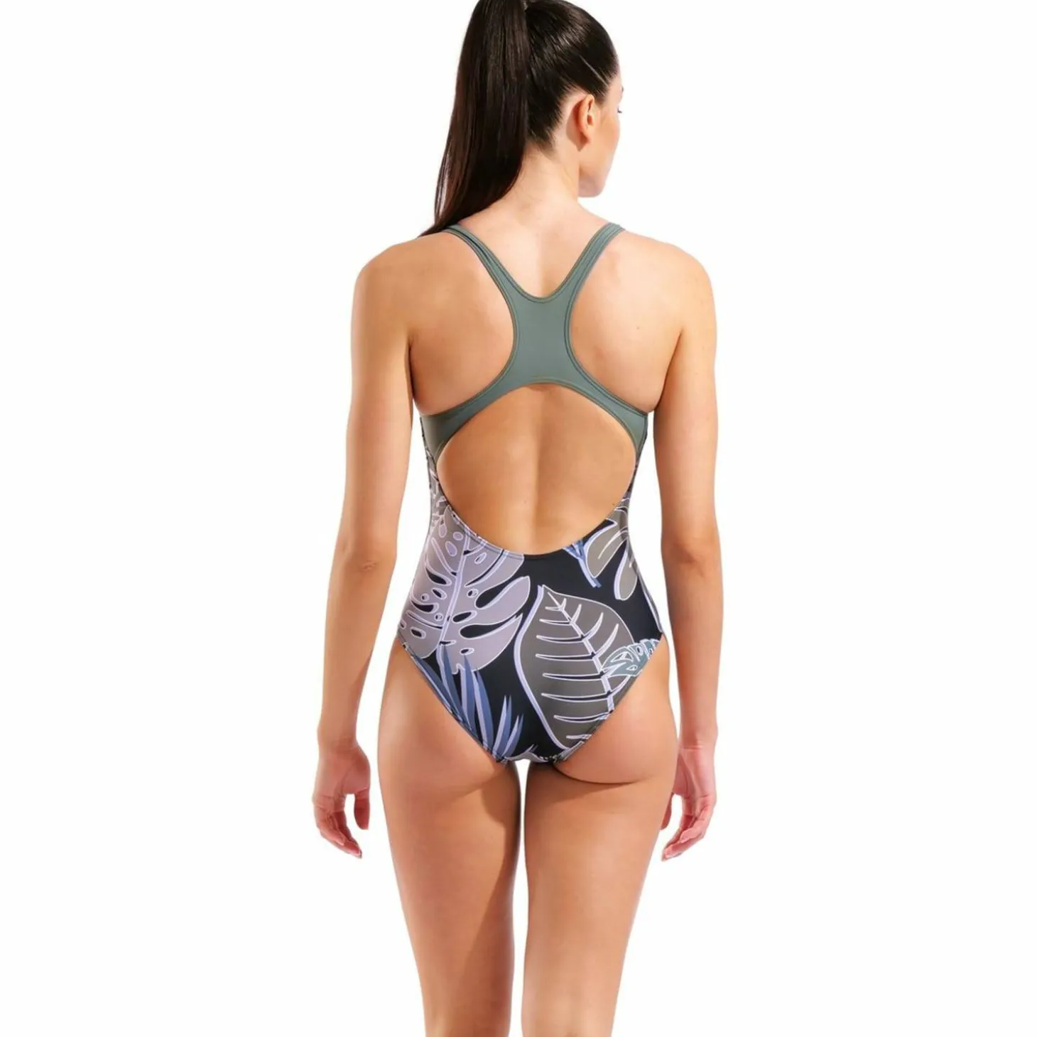 Forest Swim Pro Back L Damen Schwimmanzug