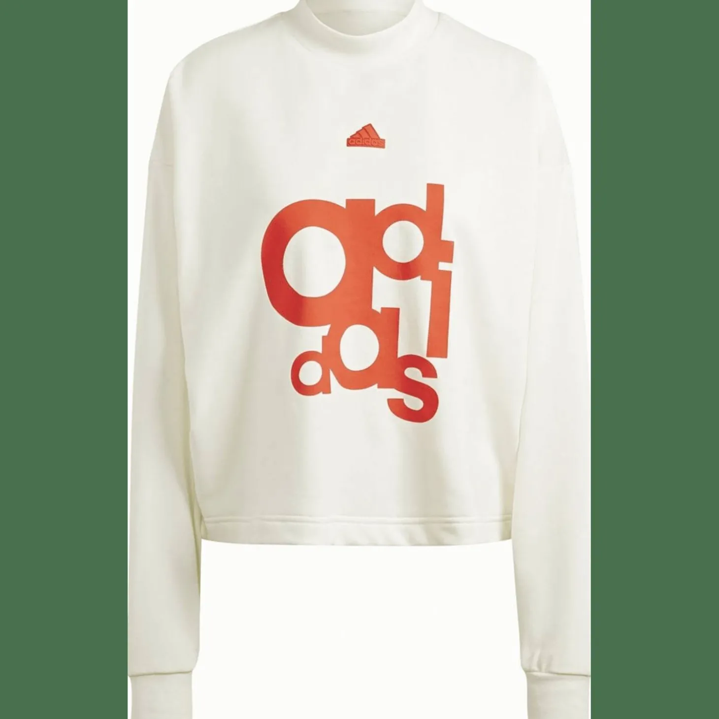French Terry Print Loose Sweatshirt Damen Sweatshirt