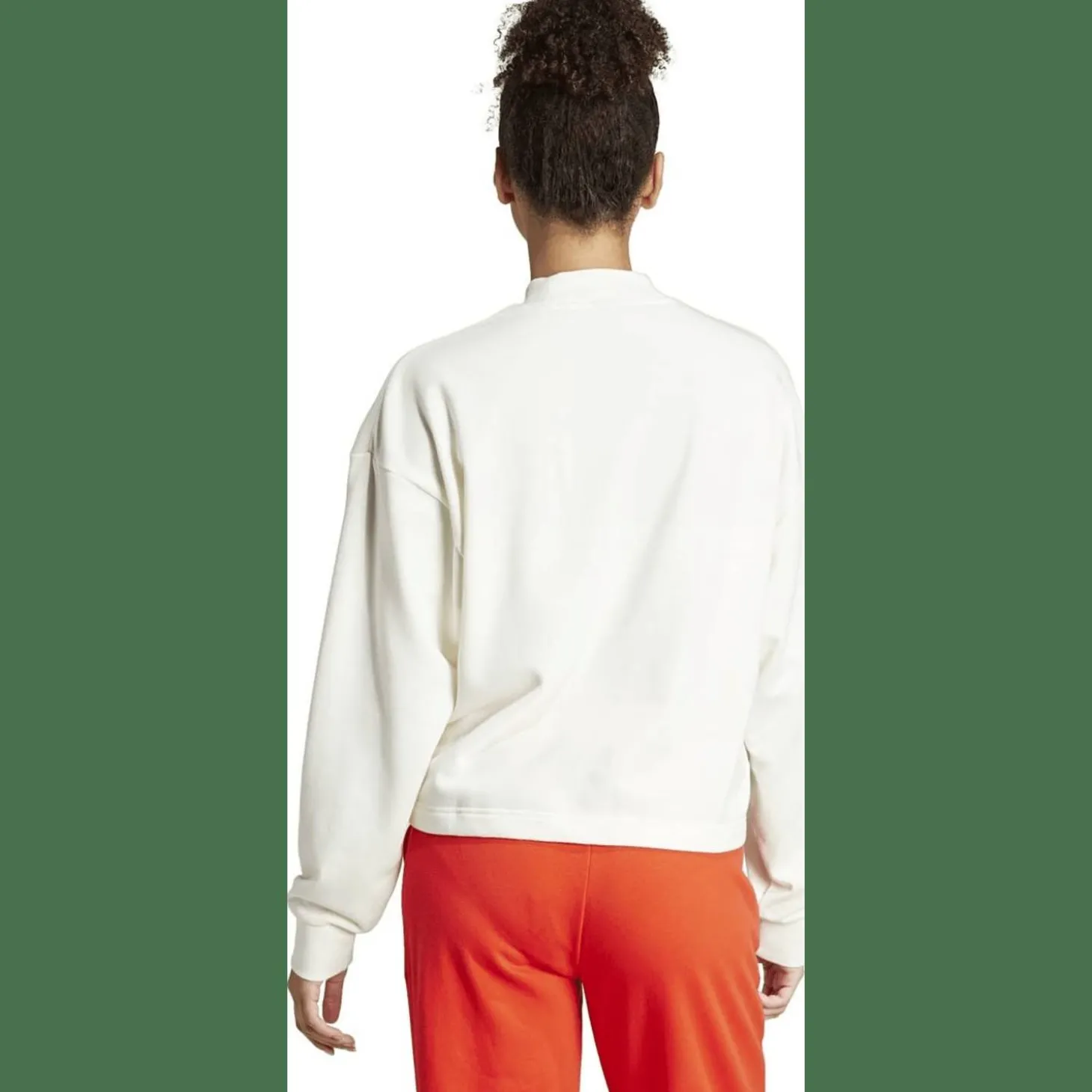 French Terry Print Loose Sweatshirt Damen Sweatshirt