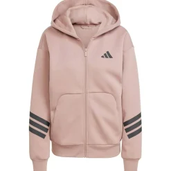 Future Icons 3-Streifen Damen Kapuzensweater
