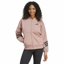 Future Icons 3-Streifen Damen Kapuzensweater