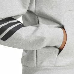 Future Icons 3-Streifen Damen Kapuzensweater