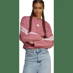 Future Icons 3-Streifen Sweatshirt Damen Sweatshirt