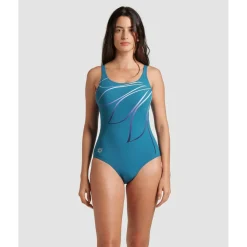 Giorgia Squared Back Damen Badeanzug