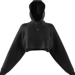 HIIT AEROREADY Crop Training Hoodie Damen Kapuzensweater