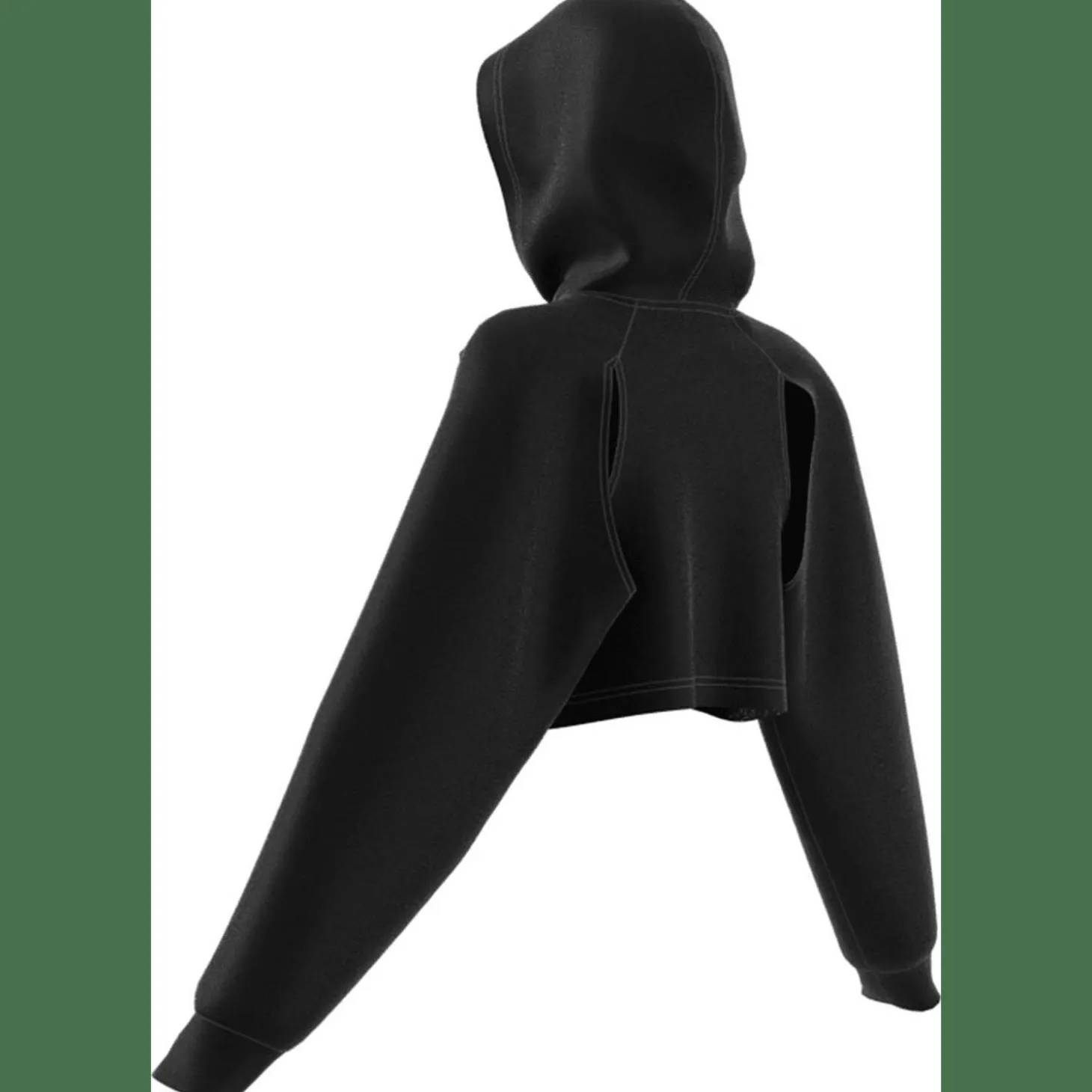 HIIT AEROREADY Crop Training Hoodie Damen Kapuzensweater