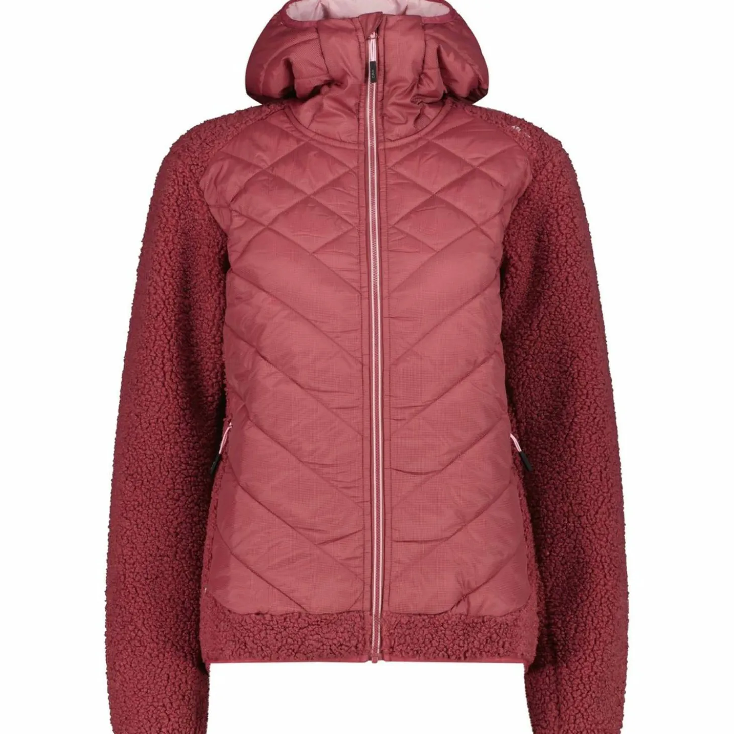 Hybrid Fix Hood Damen Kapuzensweater