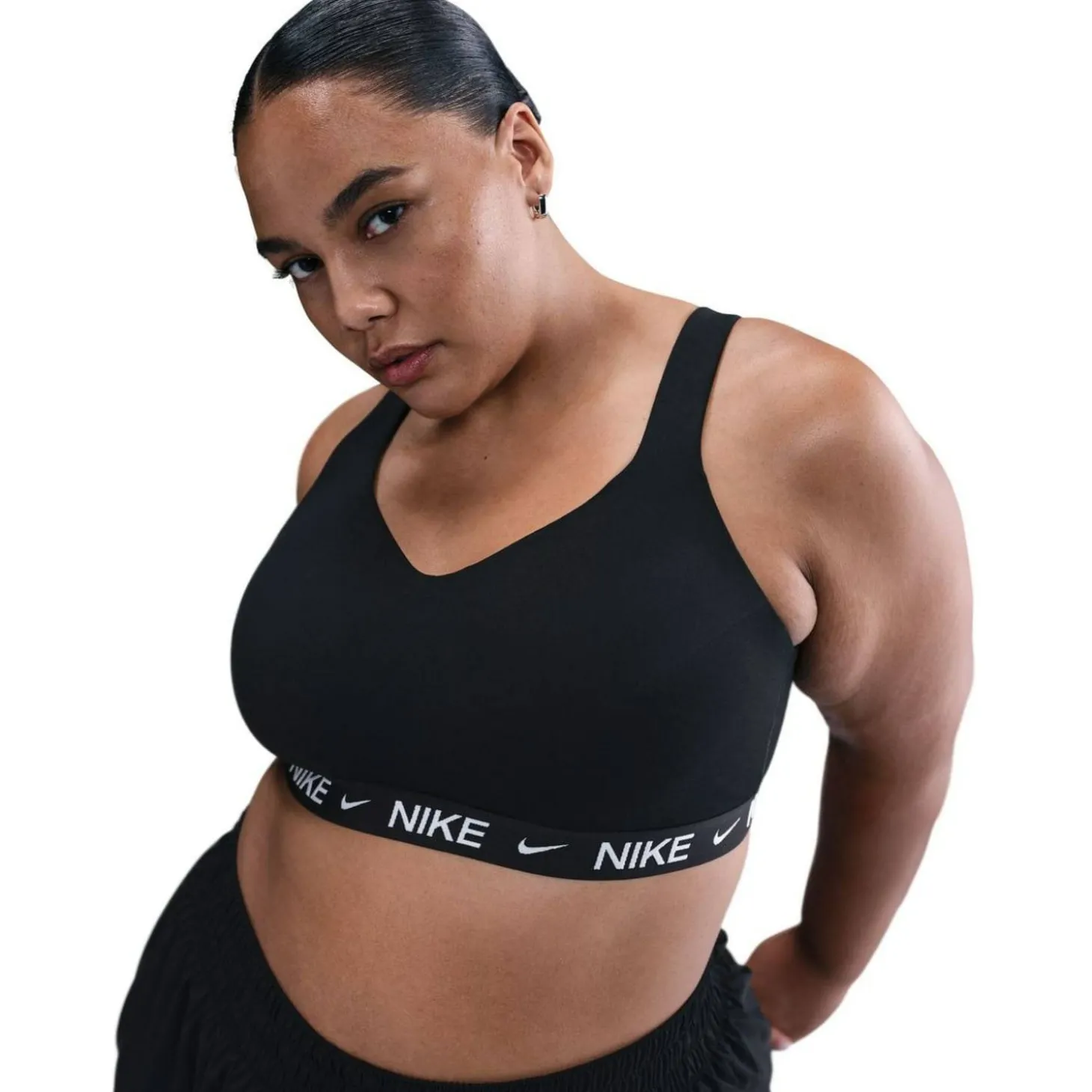 Indy High Support Padded Adjustable (Plus Size) Damen T-Shirt