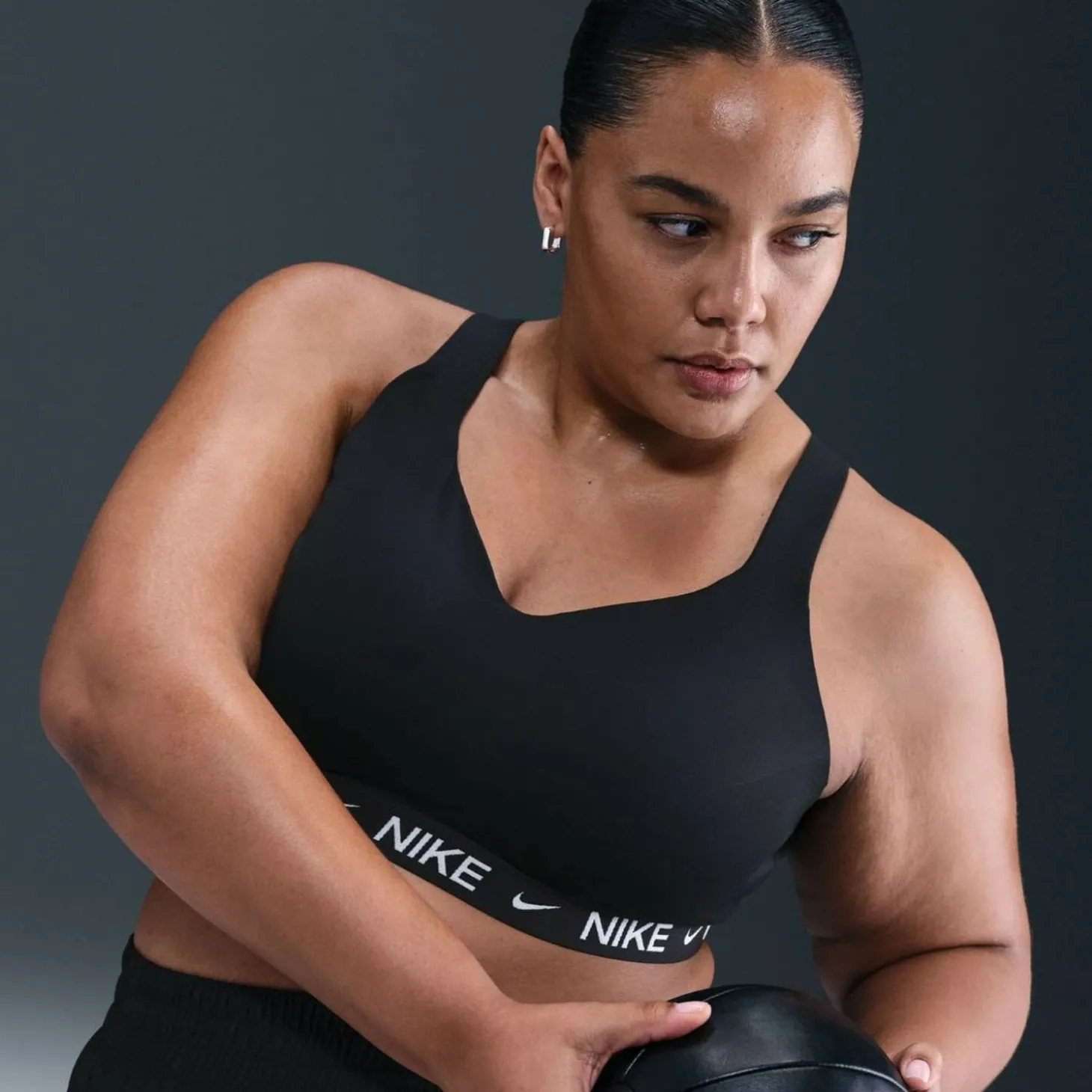 Indy High Support Padded Adjustable (Plus Size) Damen T-Shirt