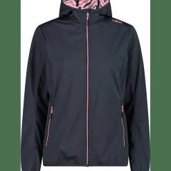 Jacket Fix Hood Damen Softshelljacke