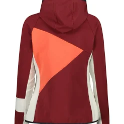 Jacket Fix Hood Hybrid Damen Kapuzensweater