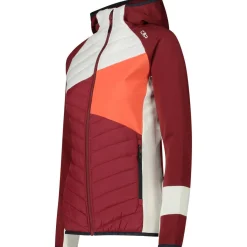 Jacket Fix Hood Hybrid Damen Kapuzensweater