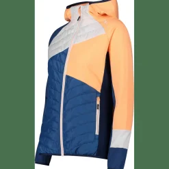 Jacket Fix Hood Hybrid Damen Kapuzensweater